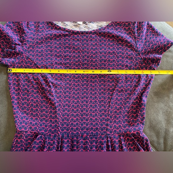 Boden 100% cotton jersey Sunglasses print dress w/pockets 6P EUC - Picture 5 of 10